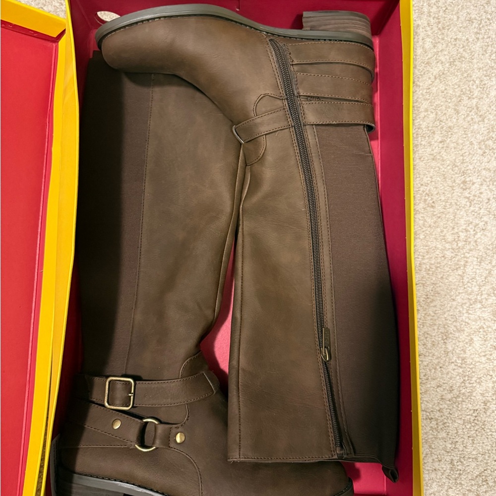 Kenneth Cole Reaction Brown Knee boots